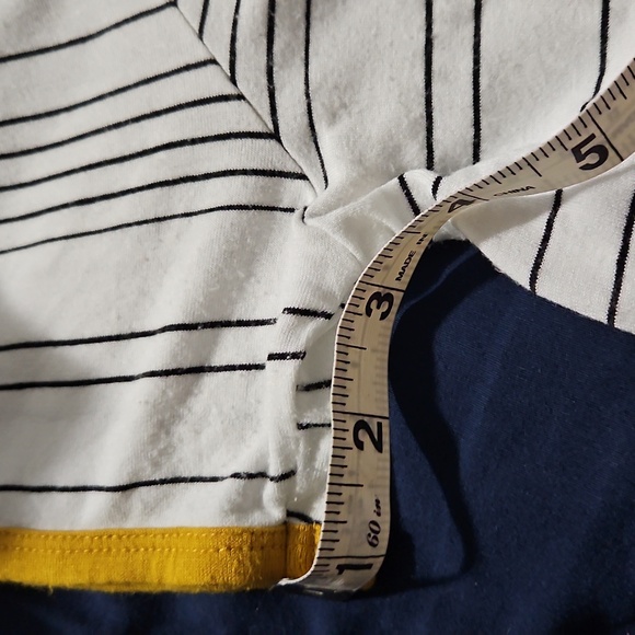 Oversized Fantastic Fawn Striped Tee - Picture 9 of 13